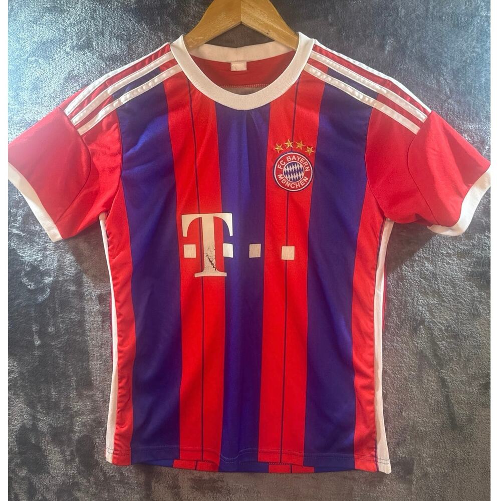 FC Bayern Munich Frank Ribery #7 2014/15 Home Kit Youth Boys Large